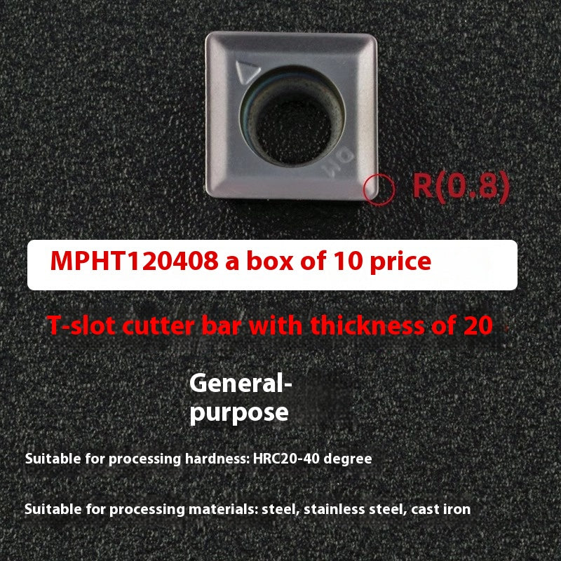 2065-T-slot milling cutter rod CNC slotting HTS three-edged machining center numerical control T-slot milling cutter rod thickness 6 8 10 12 Shandong Denso Pricision Tools Co.,Ltd.